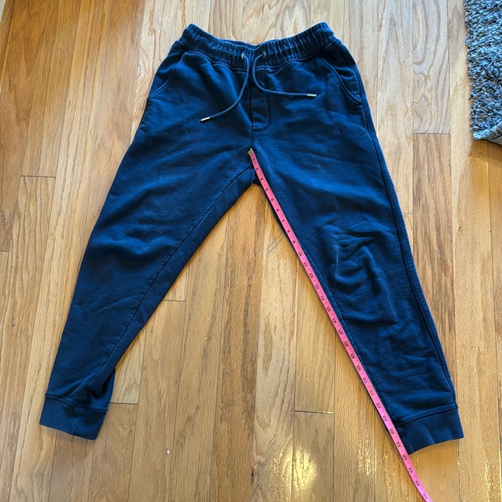 Everlane Uniform French Terry Sweatpants Joggers Navy - Men S